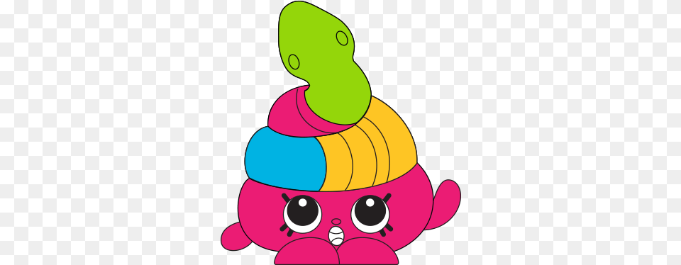 Jelly Snake Ct Art Shopkins Jelly Snake, Nature, Outdoors, Snow, Snowman Free Png