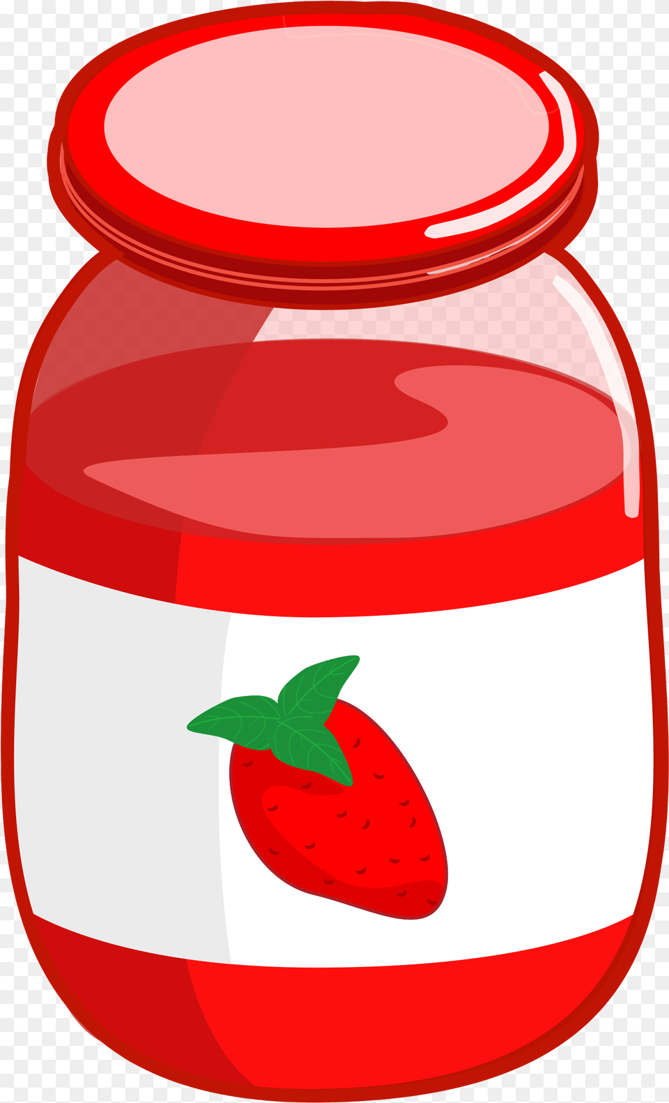 Jelly Strawberry Jelly Clipart, Jar, Food, Ketchup, Jam Png Image