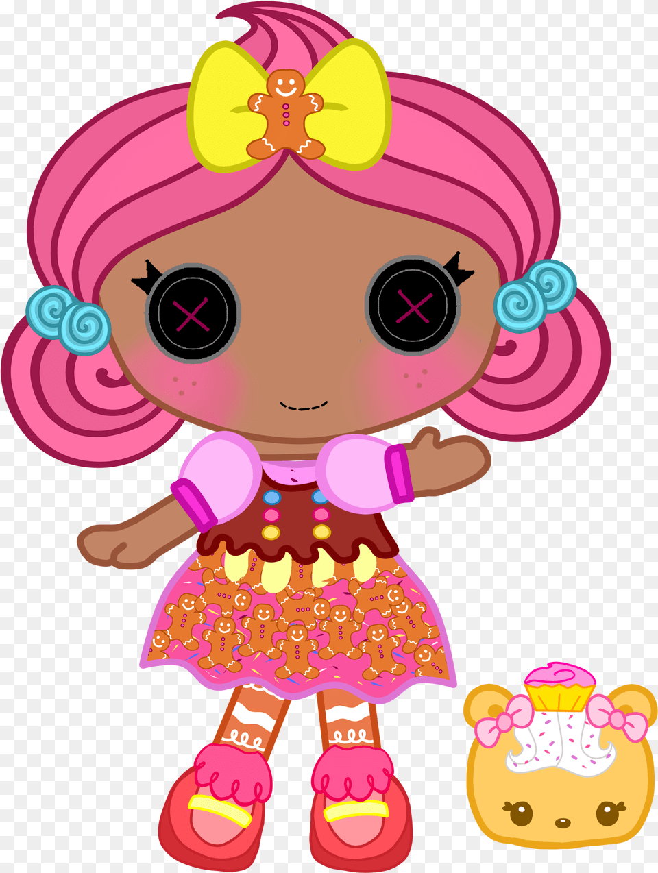 Jellybean Breadcrumbs 2 New Lalaloopsy 2018, Toy, Doll, Food, Sweets Free Png Download