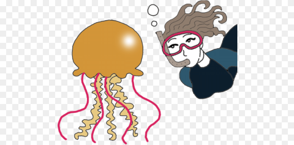 Jellyfish, Animal, Sea Life, Face, Head Free Png