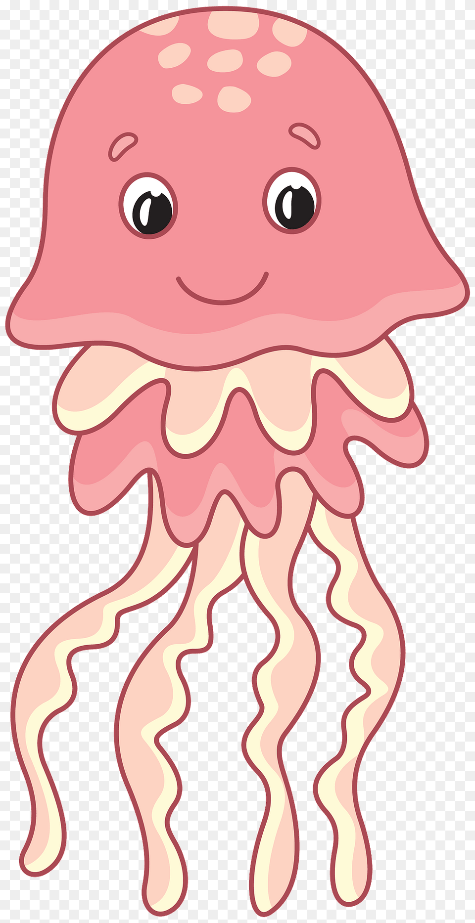 Jellyfish Clipart, Animal, Sea Life, Invertebrate, Baby Free Png