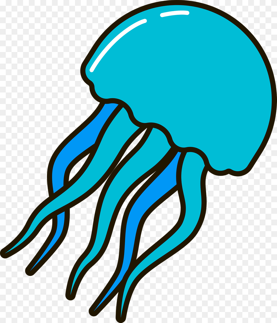 Jellyfish Clipart, Animal, Sea Life, Invertebrate Free Png Download