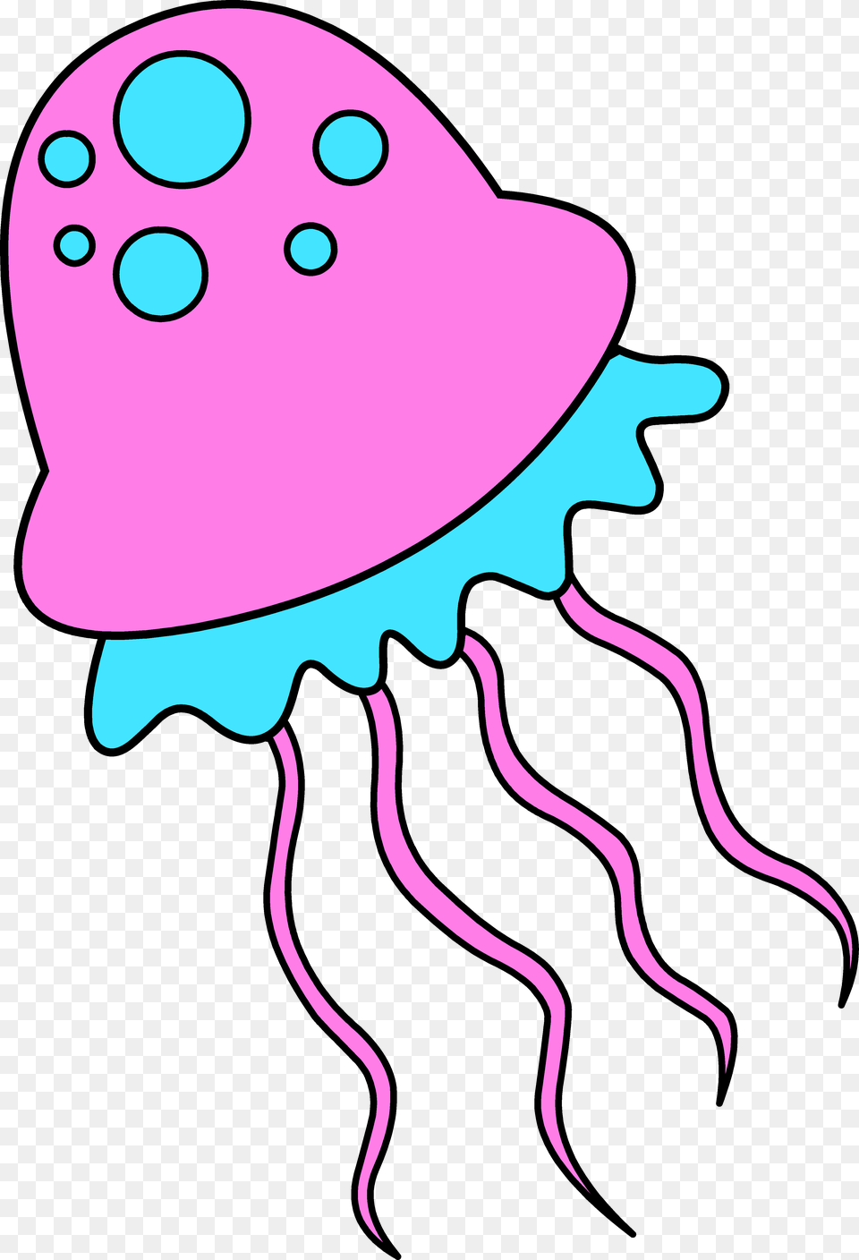 Jellyfish Clipart Jelly Fish, Animal, Sea Life, Invertebrate Png