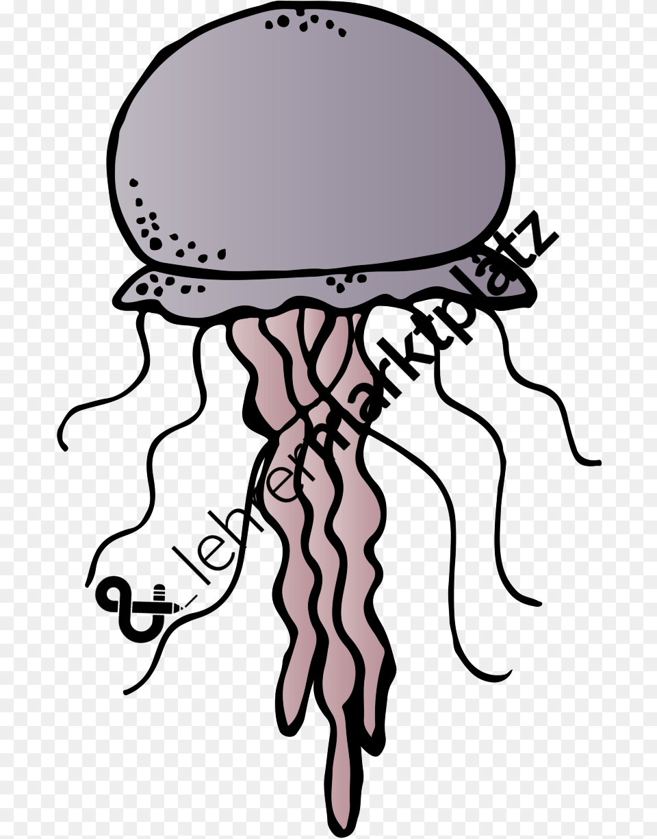 Jellyfish Clipart Melonheadz, Animal, Invertebrate, Sea Life Free Png Download