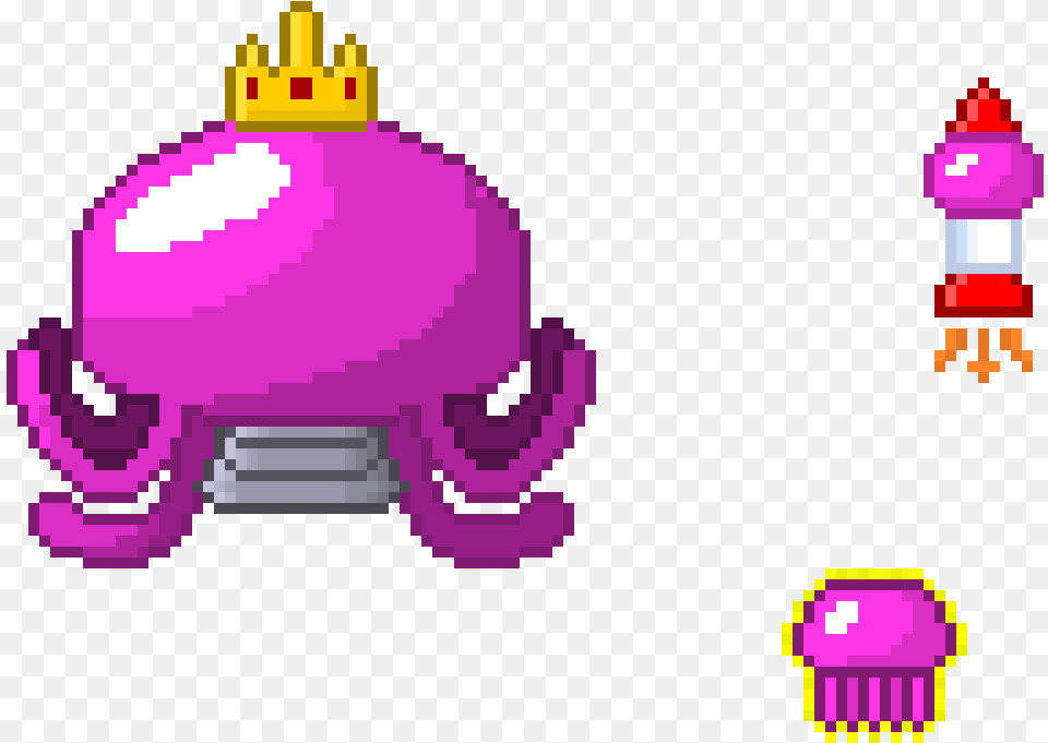 Jellyfish Jellyfish Terraria Pixel Art Maker, Purple, Dynamite, Weapon Free Png Download