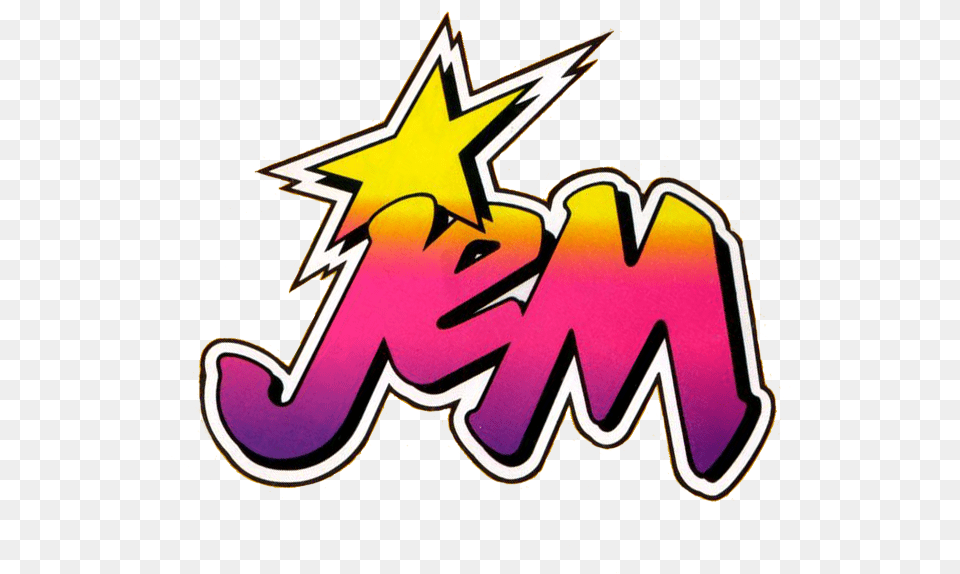 Jem Amp The Holograms Logo Jem And The Holograms Logo Vector, Art, Graffiti Free Png