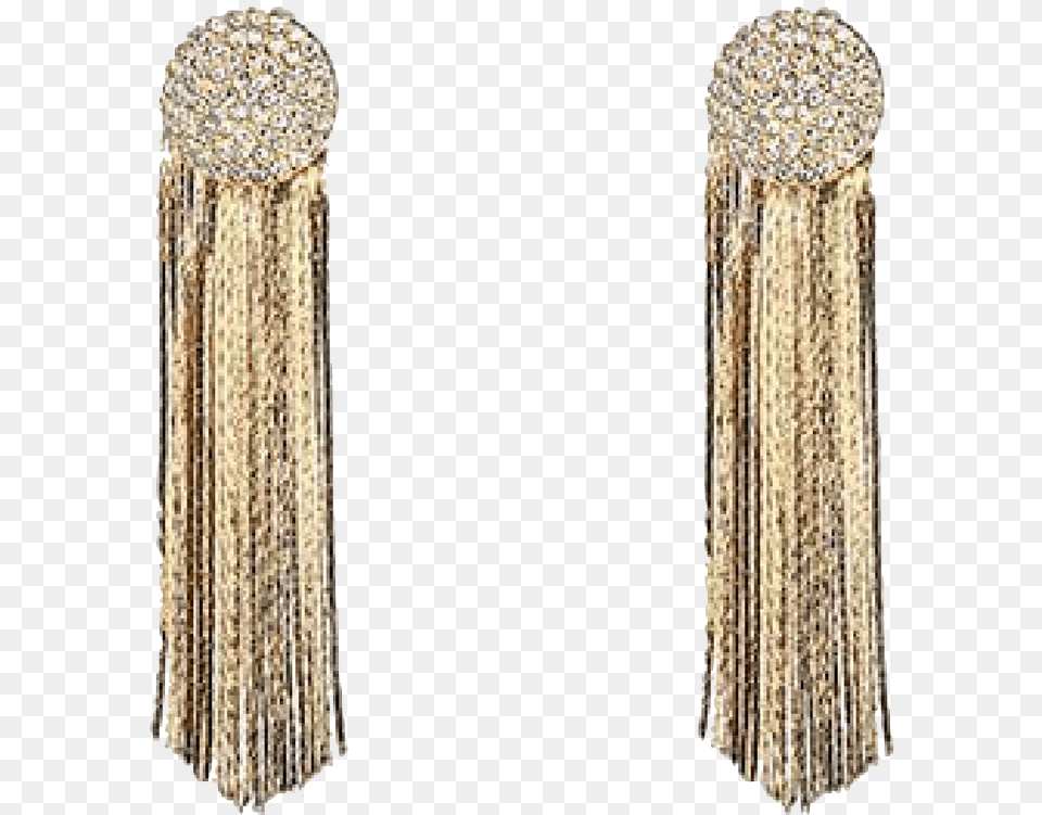 Jeminee Jewellery Sanaa Golden Tassel Earrings Earring, Home Decor, Accessories, Jewelry Free Png Download