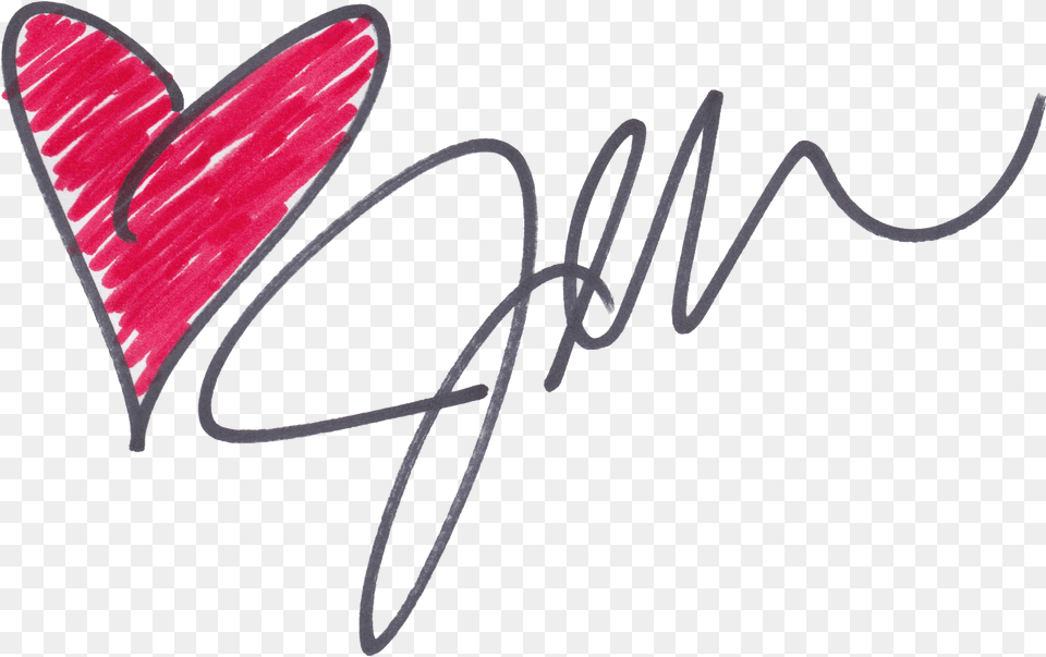 Jen Heart, Handwriting, Text, Signature Png Image