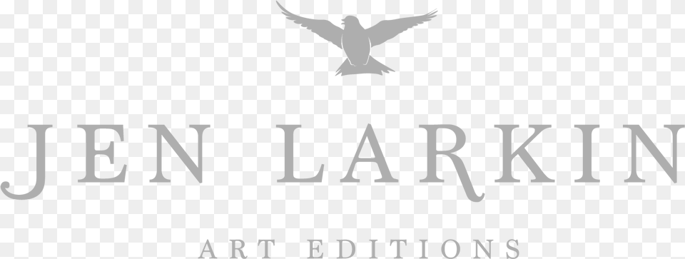 Jen Larkin Art Editions Logo Jen Larkin Art Editions, Animal, Bird, Flying, Person Free Png Download