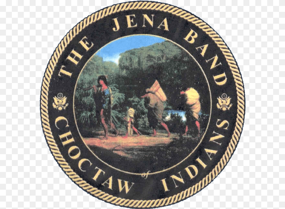 Jena Band Of Choctaw Indians39 10th Annual Powwow In Louisiana Indians Walking Along A Bayou, Logo, Adult, Emblem, Female Png Image