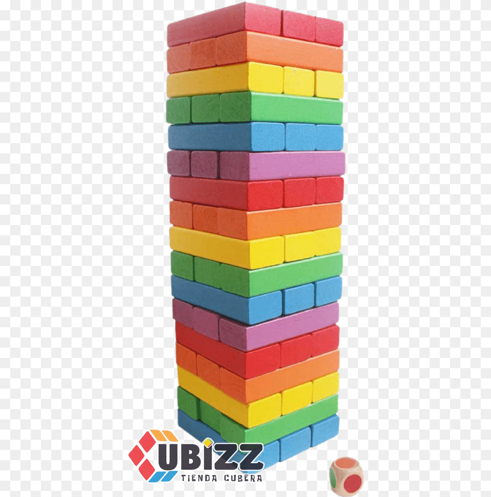 Jenga Colored Blocks, Brick, Toy Free Png Download