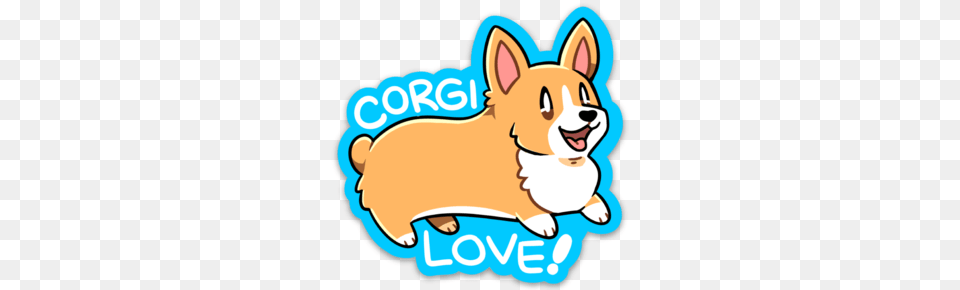 Jenjen Commissions Open On Twitter Corgi Stickers Are Now, Animal, Canine, Mammal Free Transparent Png