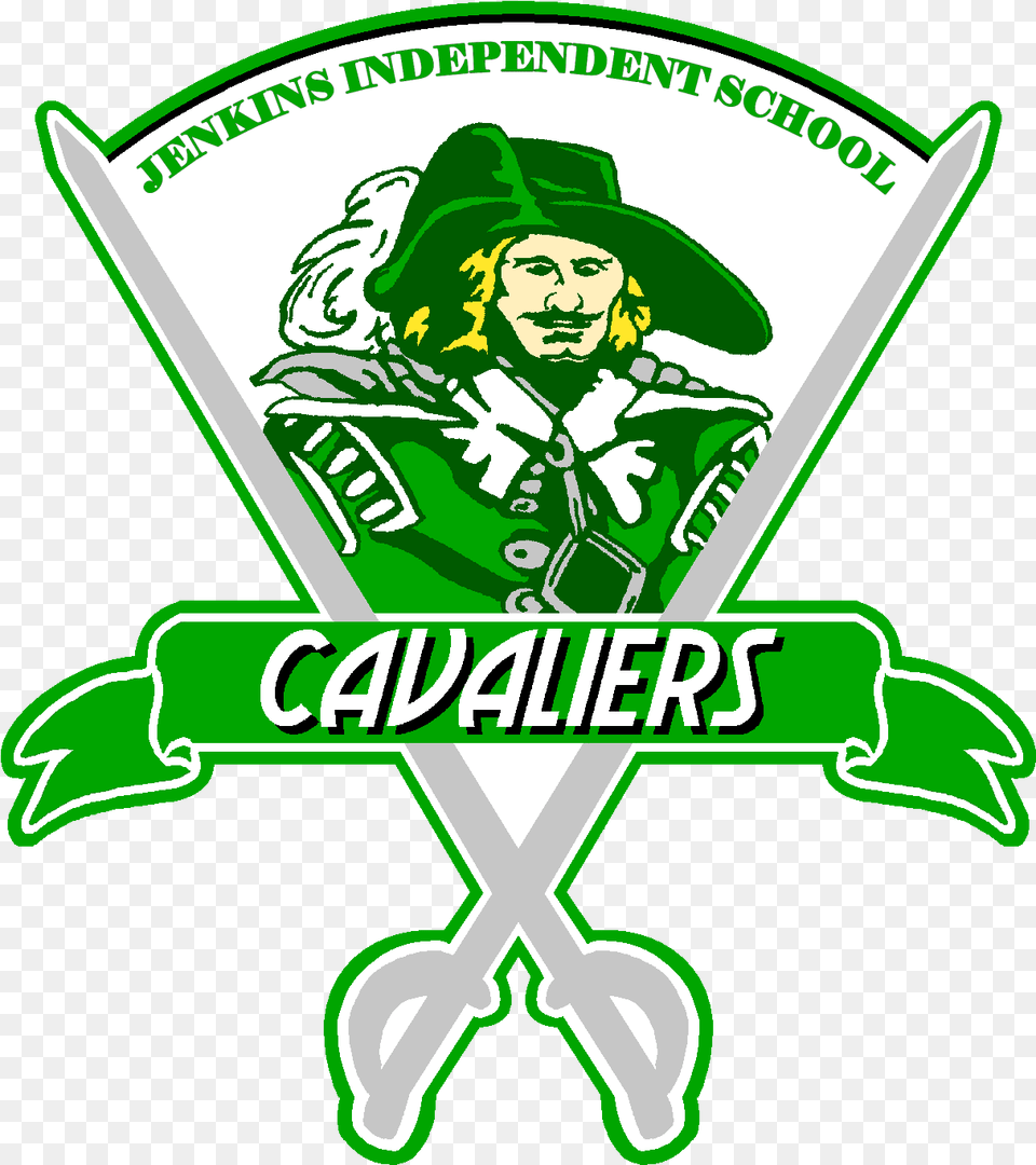 Jenkins Cavaliers Logo, Person, Face, Head, Clothing Png