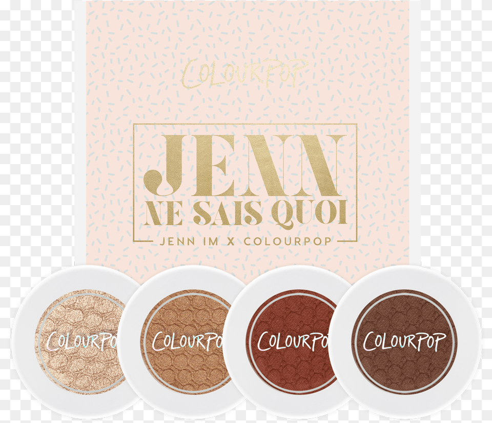 Jenn Im Colourpop Jenn Ne Sais Quoi Eyeshadow Collection, Face, Head, Person, Cosmetics Free Png