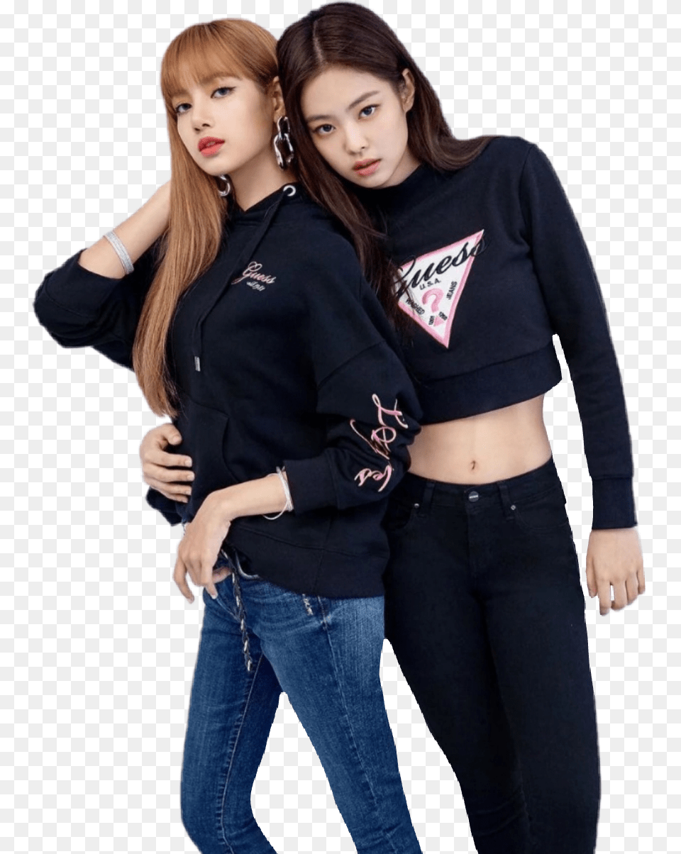 Jennie Blackpink Dan Lisa Blackpink, Jacket, Sleeve, Clothing, Coat Free Png Download