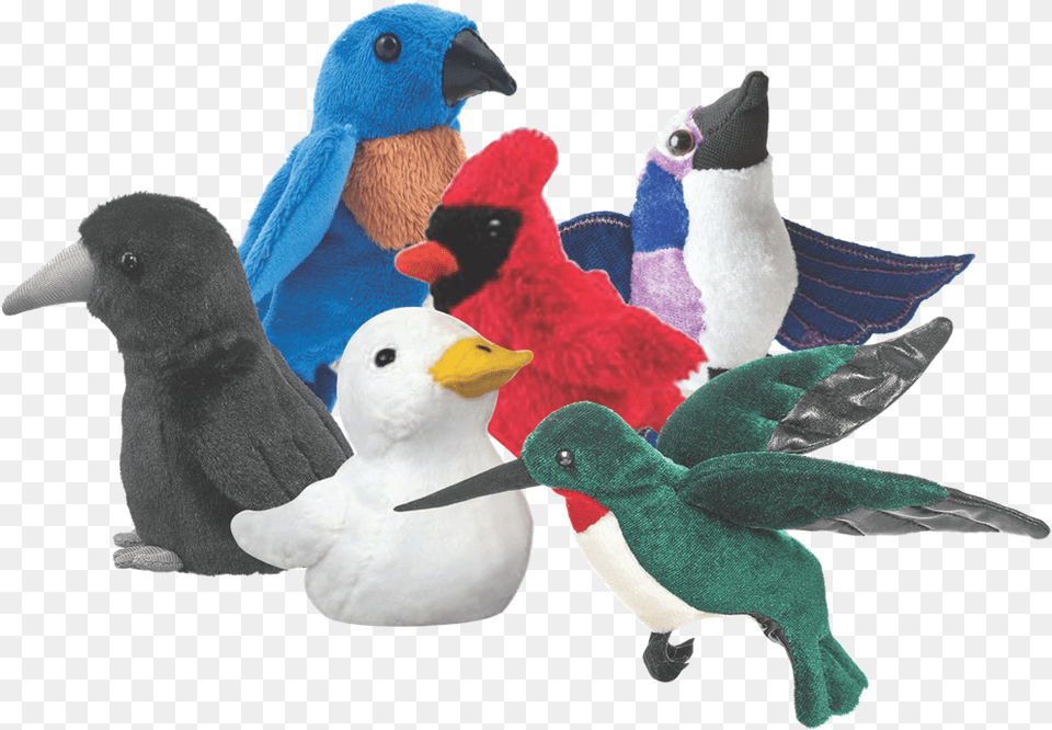 Jennie Jenkins Bird Finger Puppet Set Purple Bird Finger Puppet, Animal, Beak, Finch, Penguin Png Image