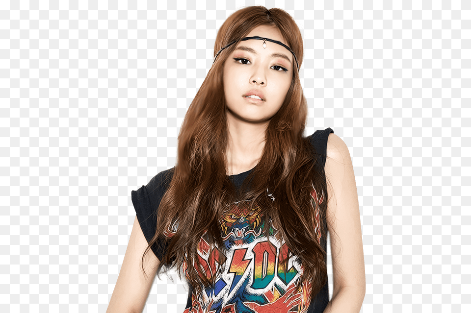 Jennie Kim, Face, Head, Portrait, Person Free Png Download