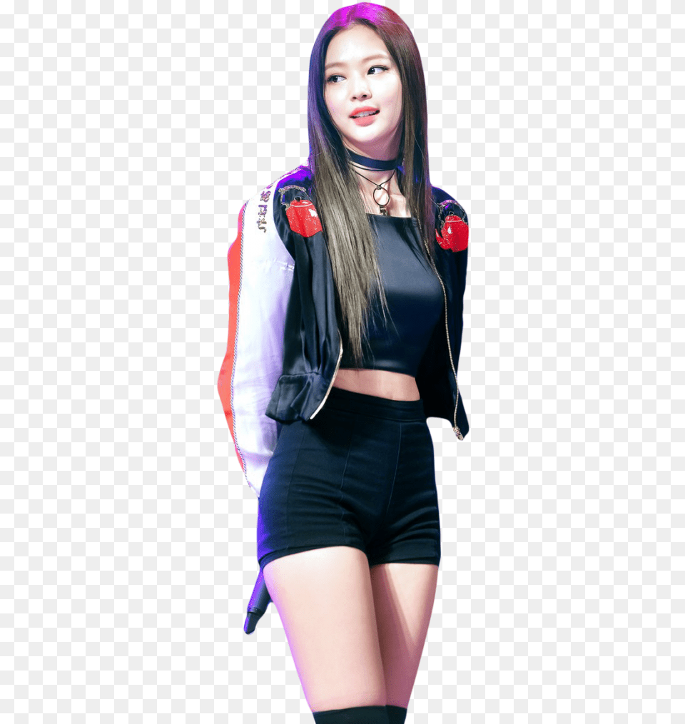 Jennie Kim Full Body, Adult, Shorts, Portrait, Photography Png Image