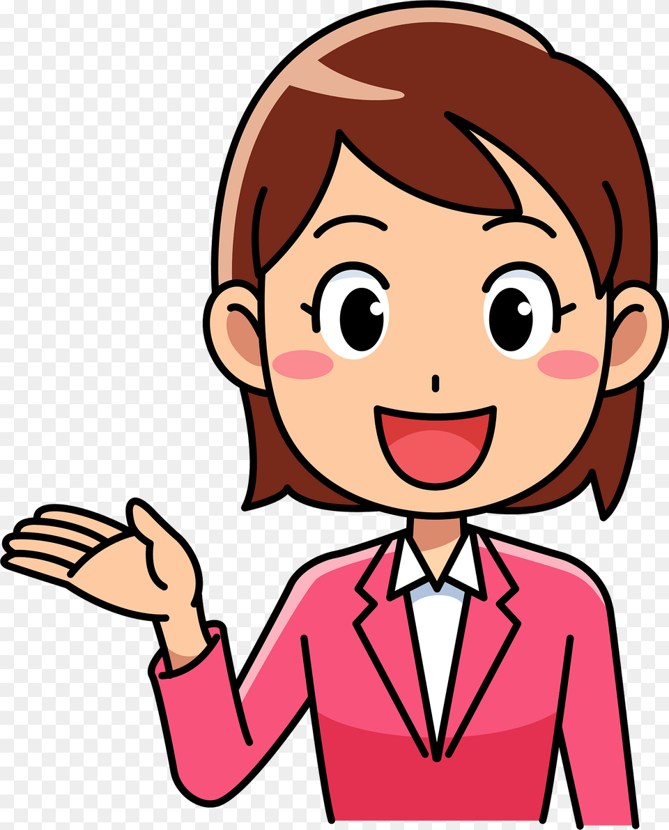 Jennifer Businesswoman Is Inviting Clipart, Baby, Person, Formal Wear, Head Free Png Download
