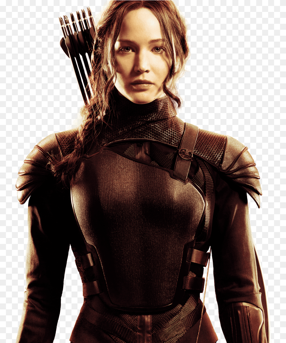 Jennifer Lawrence Transparent Hunger Games Katniss, Adult, Person, Woman, Female Png