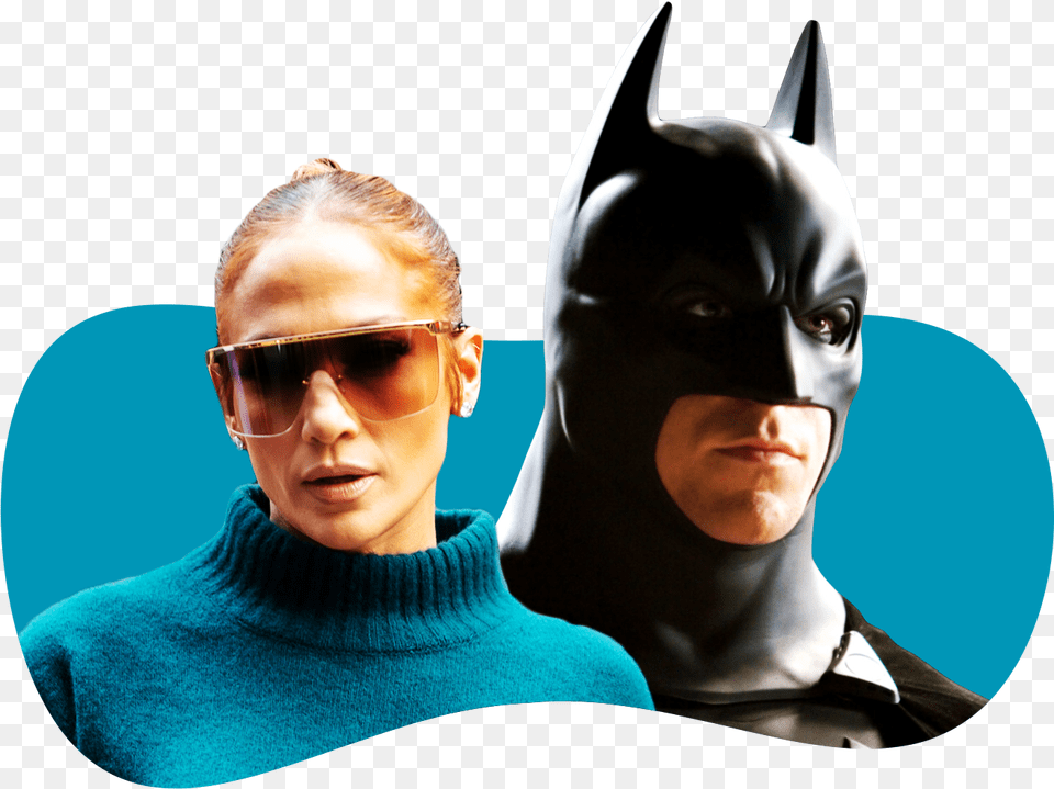 Jennifer Lopez And Batman, Accessories, Sunglasses, Adult, Person Png