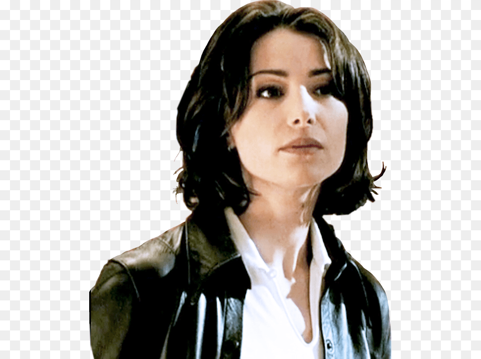 Jenny Calender From Buffy The Vampire Slayer Leather Jacket, Adult, Person, Female, Coat Free Png Download