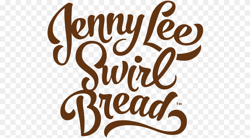 Jenny Lee Swirl Bread Logo Jenny Lee Swirl Bread, Calligraphy, Handwriting, Text, Dynamite Free Png
