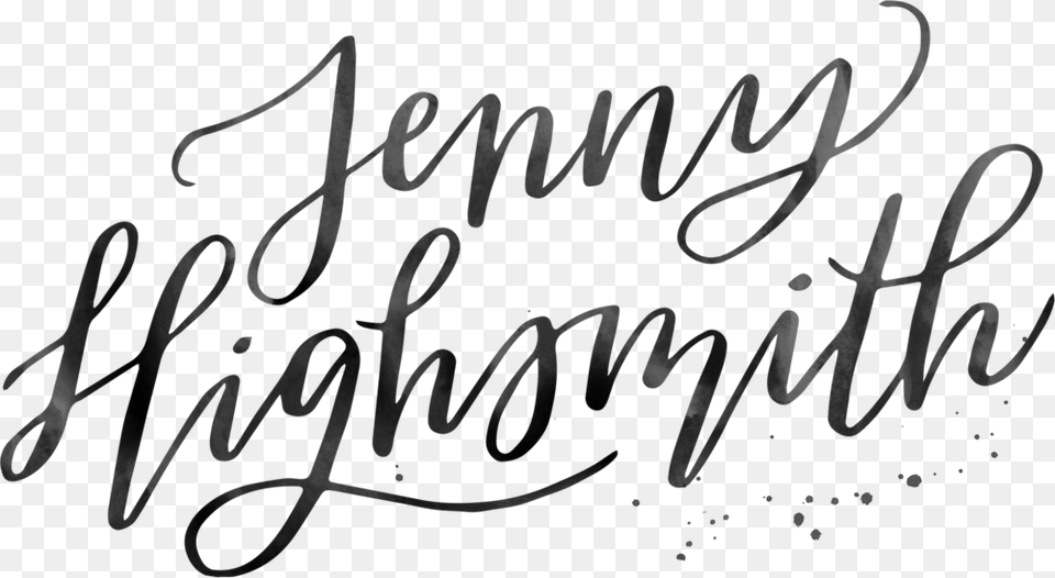 Jenny Lettering, Text, Handwriting, Calligraphy Free Transparent Png