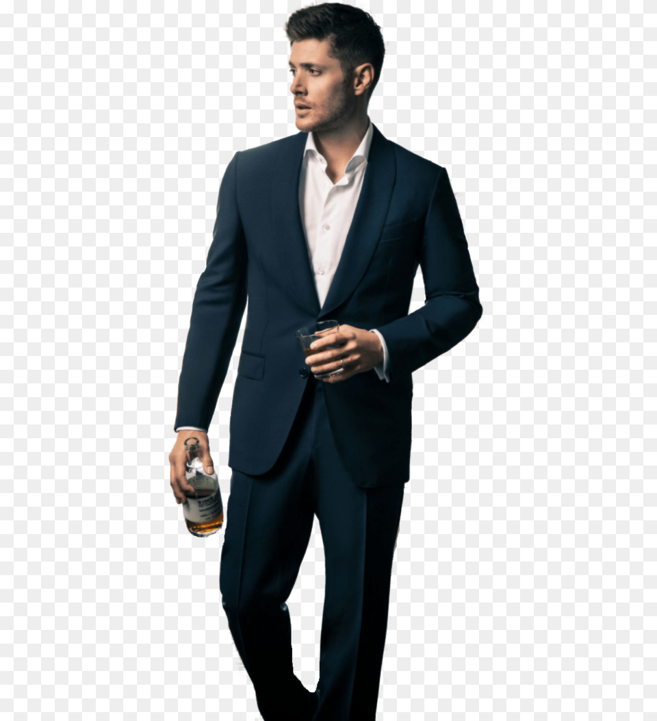 Jensen Ackles, Tuxedo, Suit, Jacket, Formal Wear Free Png Download