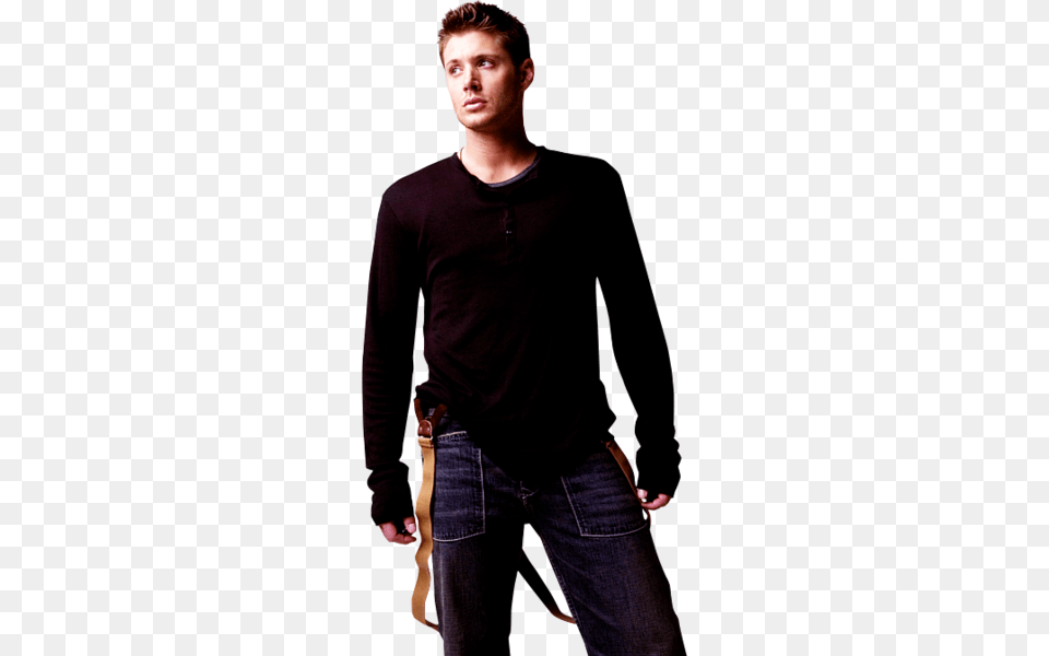 Jensen Ackles, Pants, Sleeve, Clothing, Long Sleeve Free Png