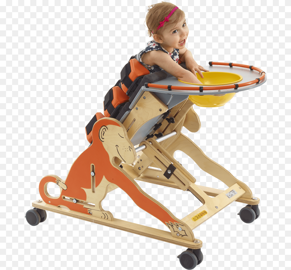 Jenx Monkey Prone Stander Jenx Monkey Standing Frame, Furniture, Baby, Person, Face Free Png