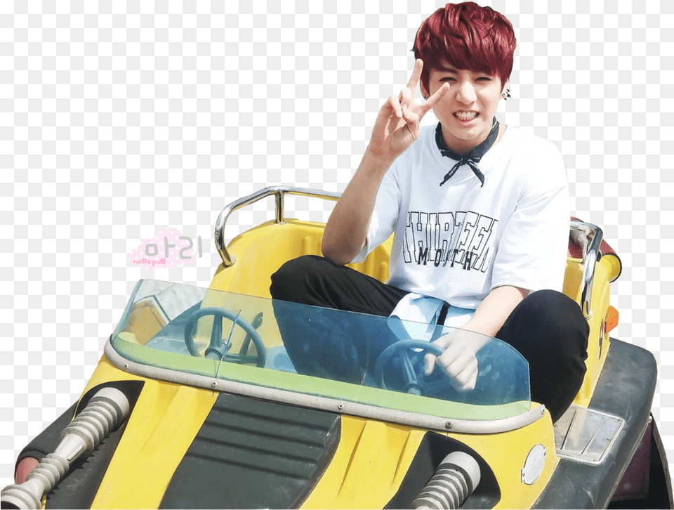 Jeon Jungkook Of Bangtan Boys Bts In Amusement Park, Photography, Person, Portrait, Head Free Png