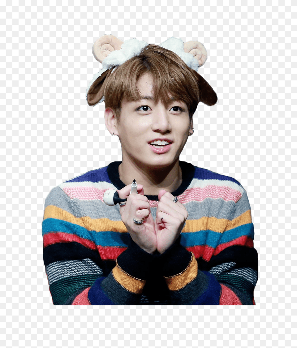 Jeon Jungkook Shared, Person, Photography, Head, Portrait Png
