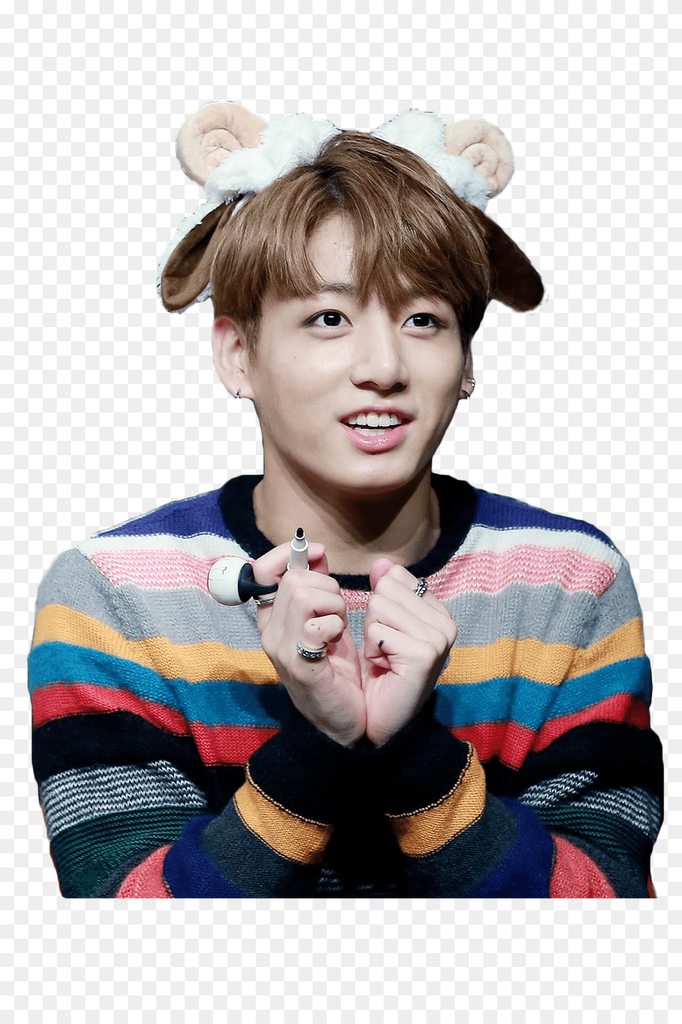 Jeon Jungkook Shared By Vih, Face, Head, Person, Photography Free Png