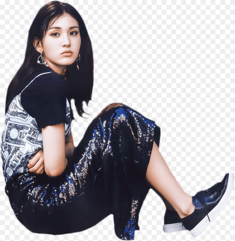 Jeon Somi, Adult, Shoe, Person, Woman Png Image