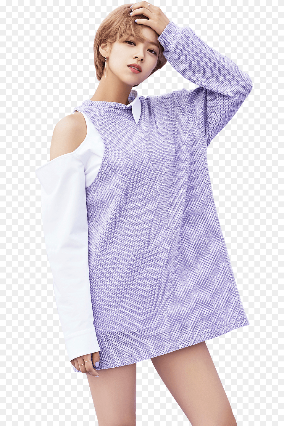 Jeongyeon Like Or Reblog If Using Please Twice Jeongyeon Wallpaper Tt, Blouse, Clothing, Dress, Sleeve Free Png
