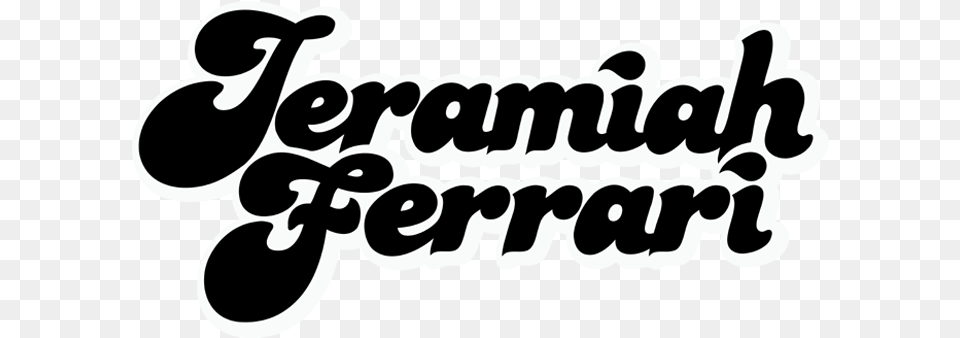 Jeramiah Ferrari U2014 Jera Logo Tee New Stock Arrived Calligraphy, Letter, Text, Animal, Canine Free Png Download
