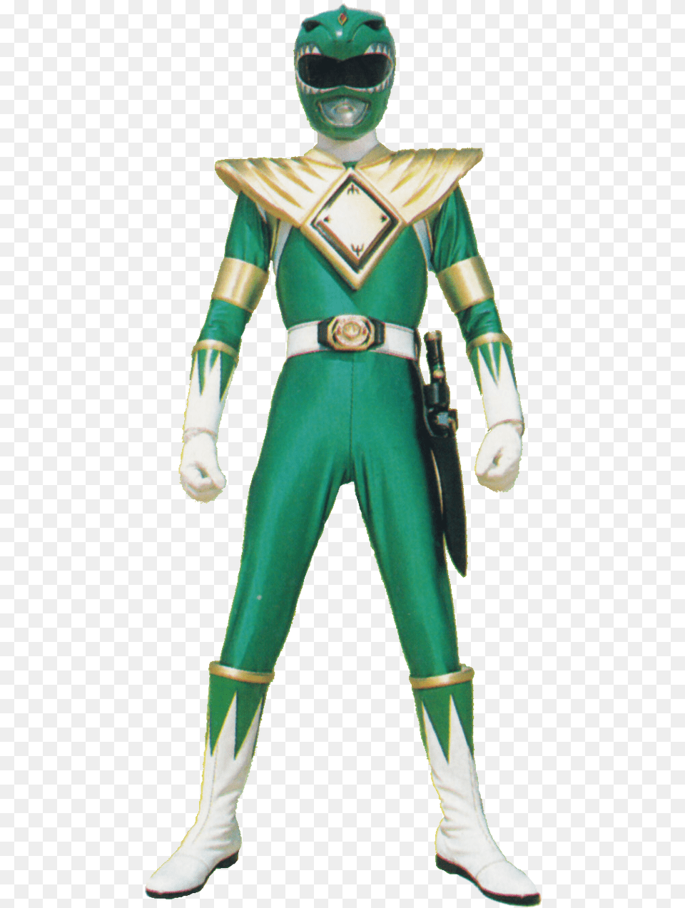 Jerel Minter Green Power Rangers Characters, Clothing, Costume, Person, Adult Free Png