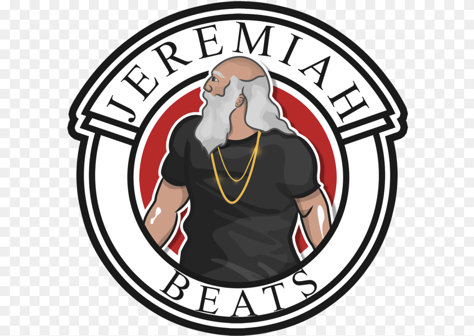 Jeremiah Beats Logo Jeremiah Beats, Adult, Male, Man, Person Free Png
