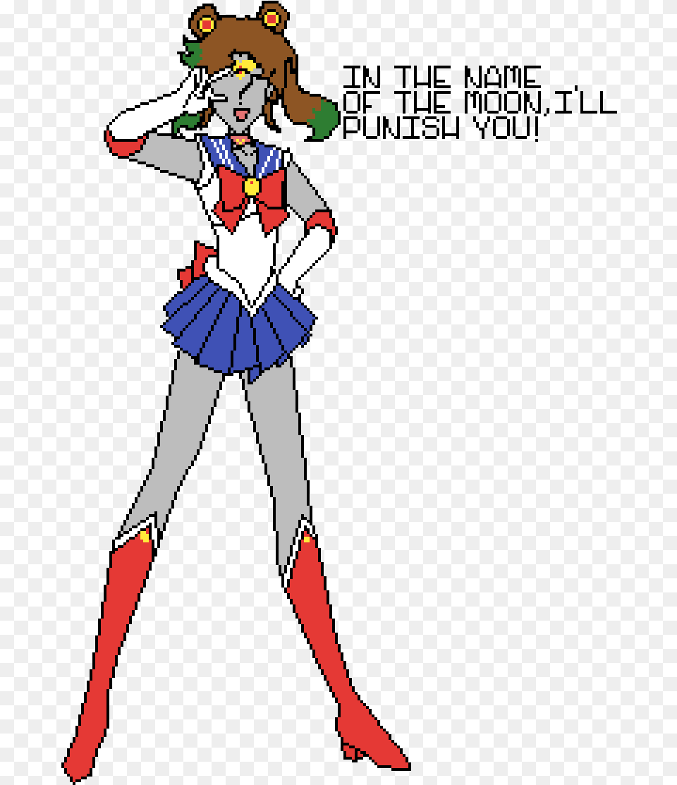 Jeremy As Sailor Moon Fnaf Jeremy Sailor Moon, Book, Comics, Publication, Person Png Image