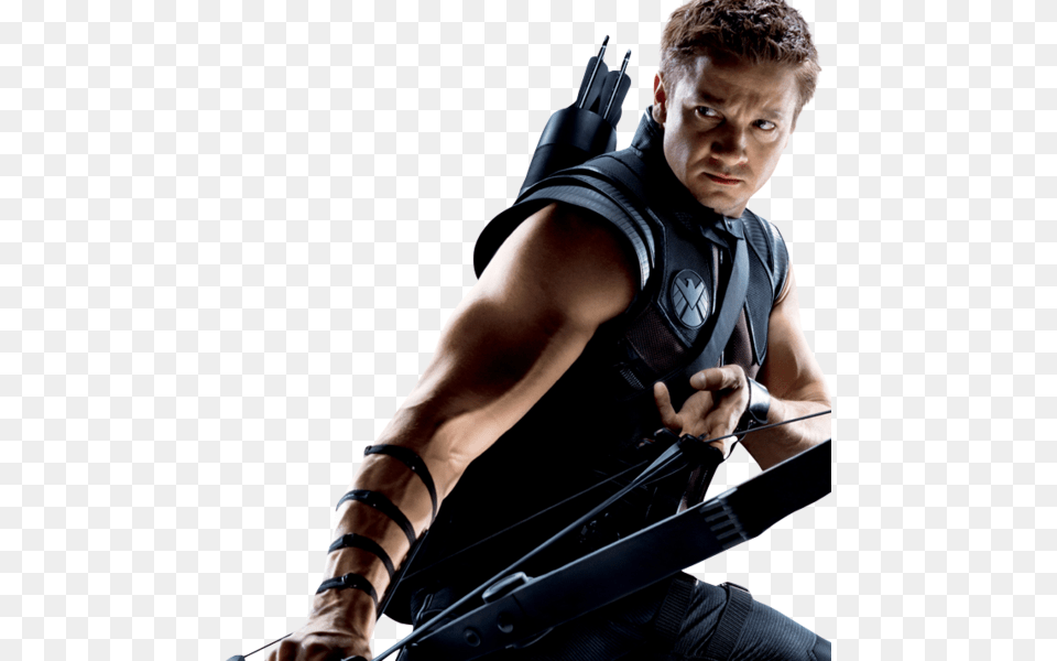 Jeremy Renner Hawkeye, Body Part, Finger, Hand, Person Png Image