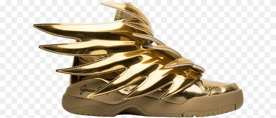Jeremy Scott X Wings 30 U0027solid Goldu0027 Adidas Jeremy Scott Wings, Clothing, Footwear, Sandal, Shoe Free Png