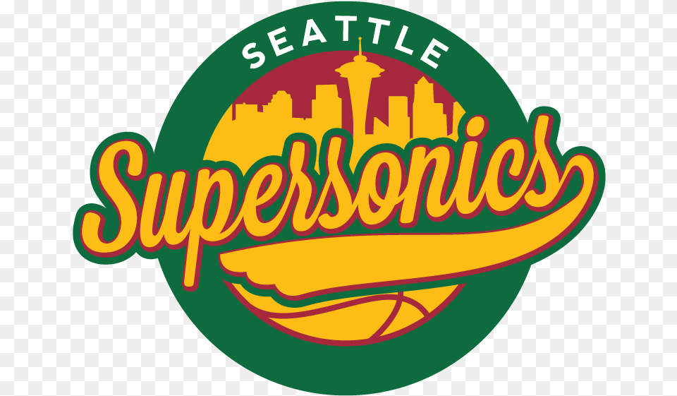 Jeremy Shape Seattle Supersonics Redesign Concept, Logo Free Transparent Png
