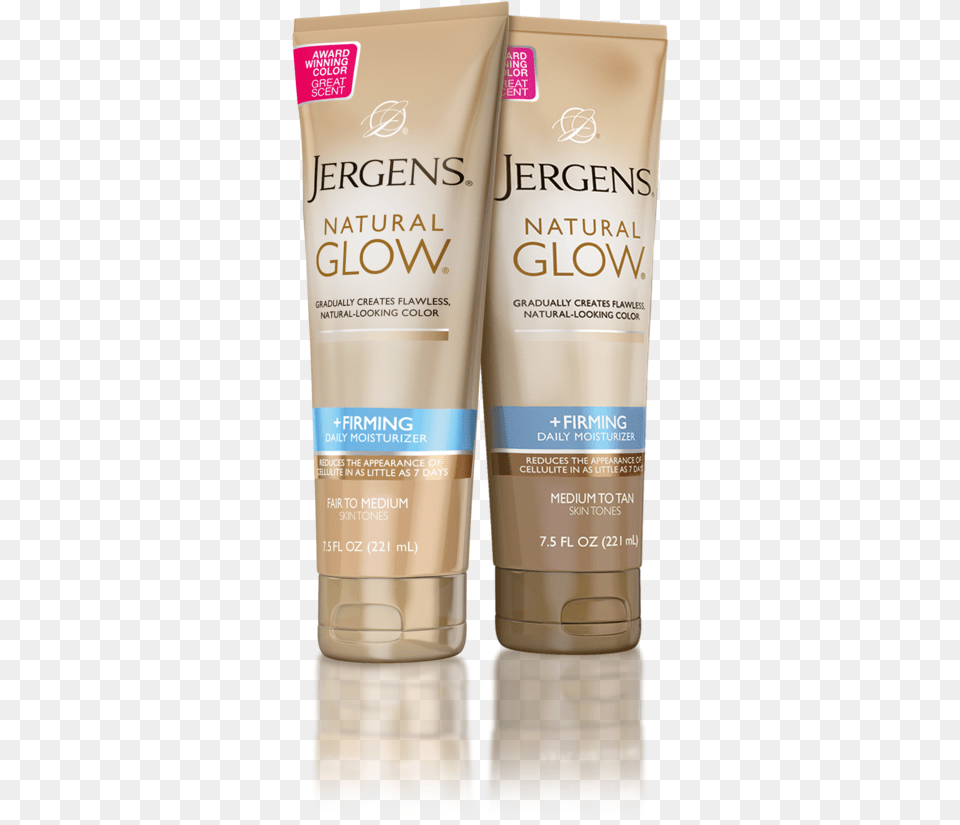 Jergens Natural Glow Firming, Bottle, Cosmetics, Lotion, Sunscreen Free Transparent Png