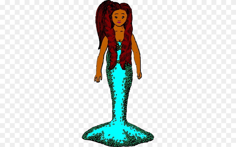 Jerisha The Mermaid Clip Art, Adult, Person, Female, Woman Png Image