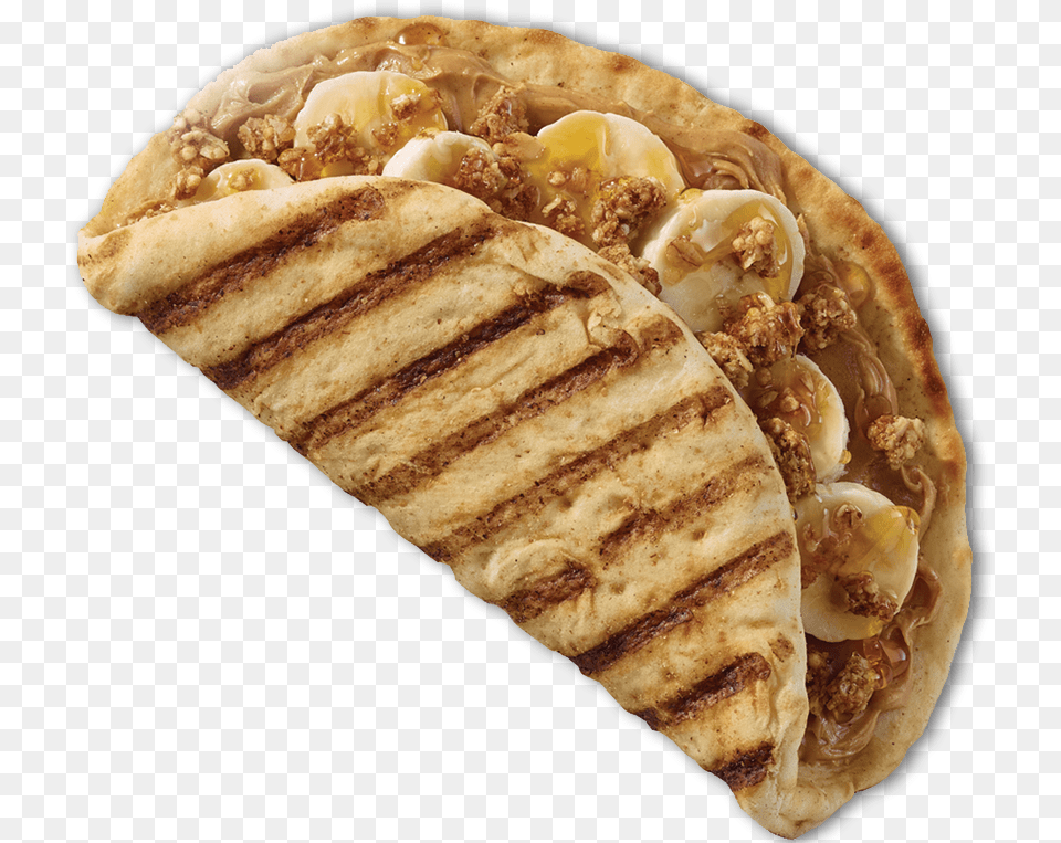 Jerk Chicken Download Tropical Smoothie Banana Flatbread, Bread, Food, Pita Png