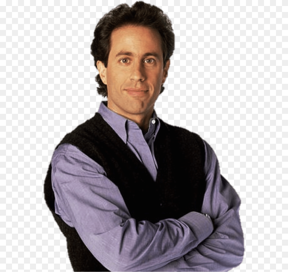 Jerry Seinfeld, Vest, Sleeve, Portrait, Clothing Free Png Download