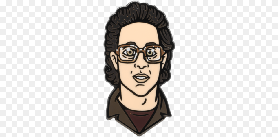 Jerry Seinfeld Pin Seinfeld Enamel Pin, Accessories, Photography, Person, Portrait Png Image