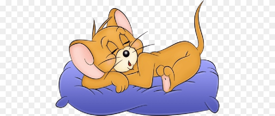 Jerry Sleep, Cartoon, Animal, Fish, Sea Life Png