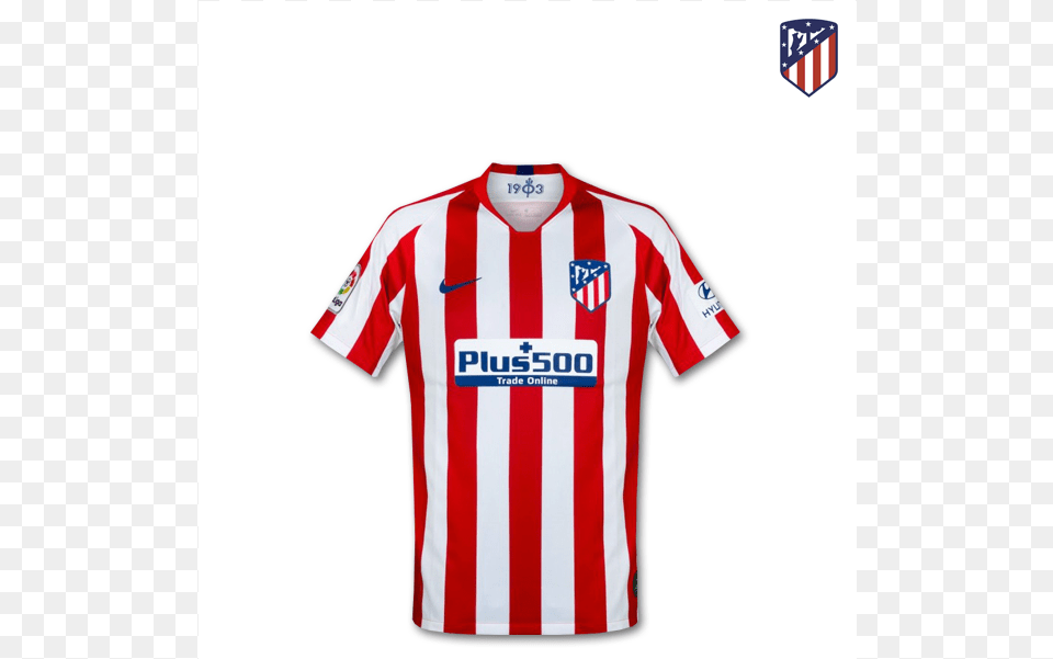 Jersey Atletico De Madrid 2020, Clothing, Shirt, T-shirt Free Png Download